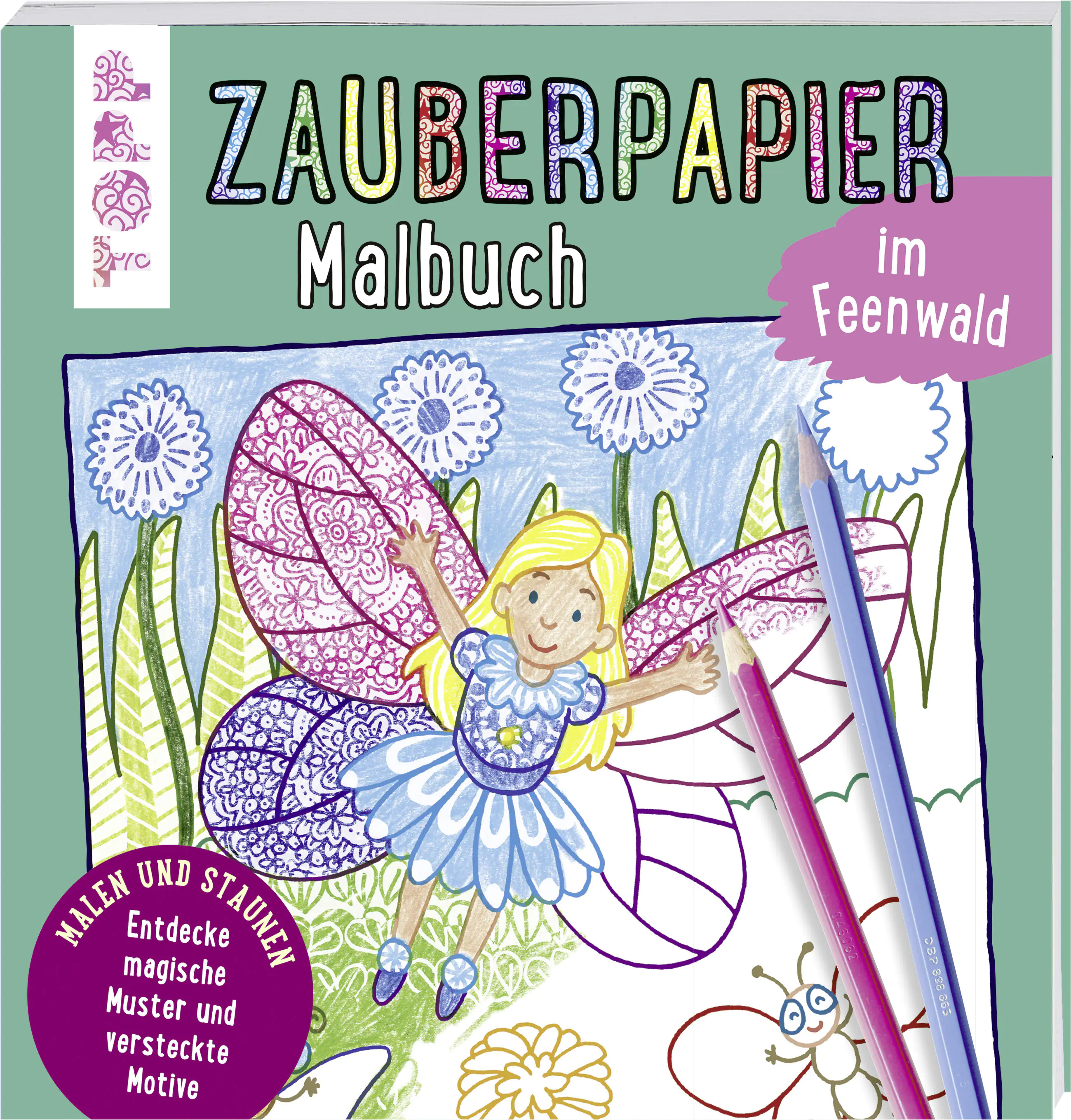 Zauberpapier Malbuch Im Feenwald Kaufen Globus Baumarkt