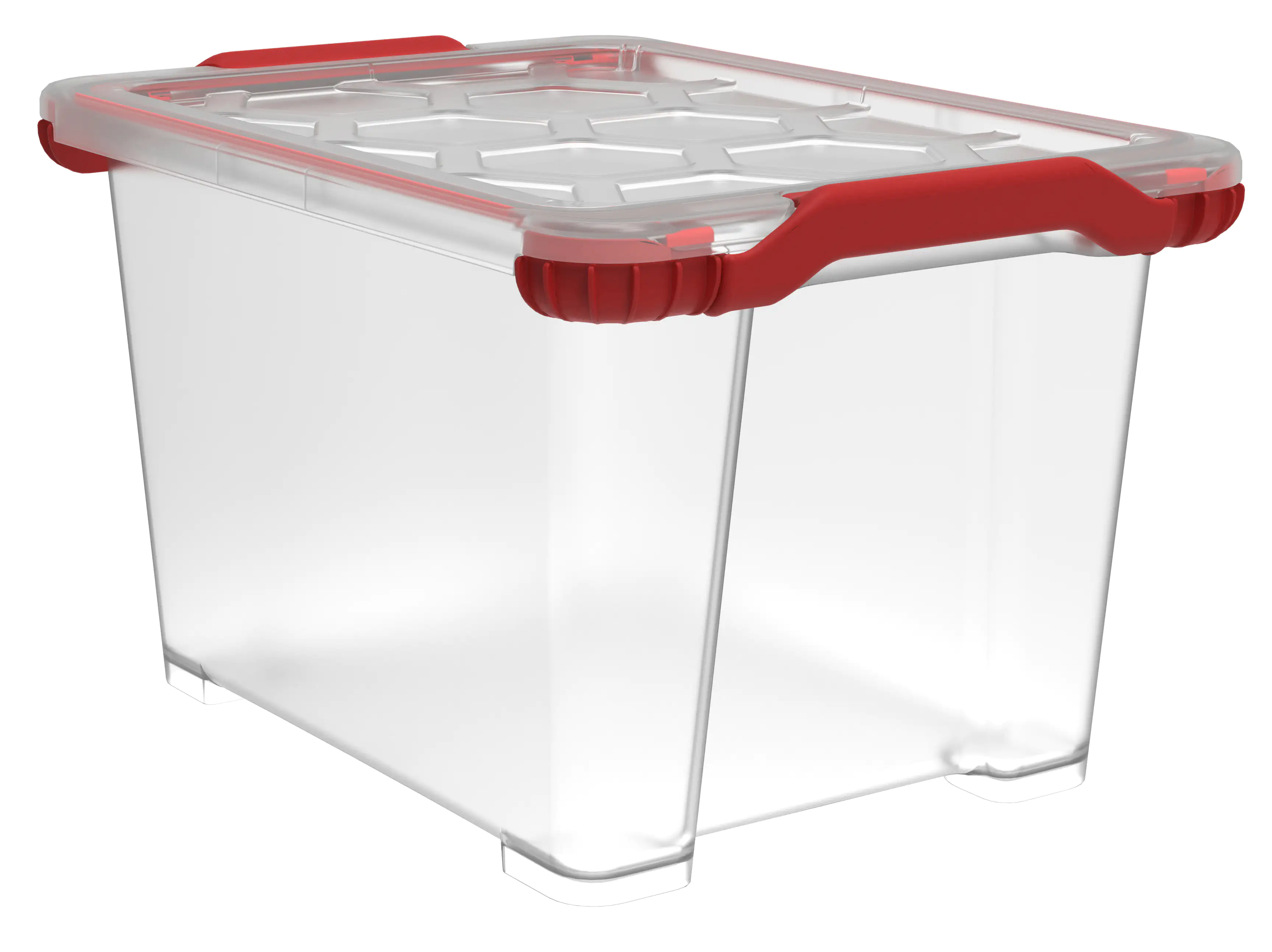 Rotho Aufbewahrungsbox Evo Total Inkl Deckel 44 L Transparent Kaufen