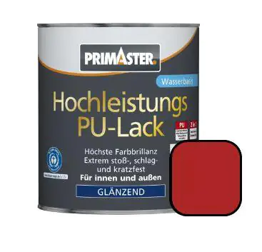 Primaster PU Lack RAL 3000 125 ml feuerrot glänzend kaufen Globus