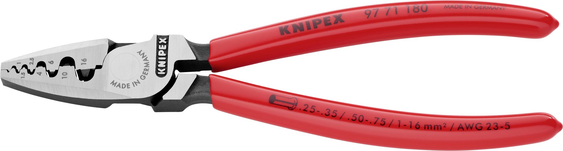 Knipex Aderendhülsenzange 0 5 16 SB kaufen Globus Baumarkt