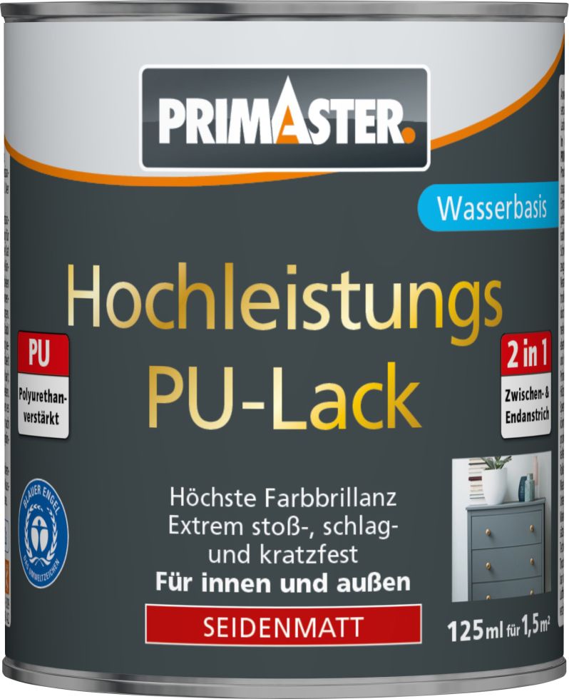 Primaster PU Lack RAL 9001 125 ml cremeweiß seidenmatt kaufen Globus