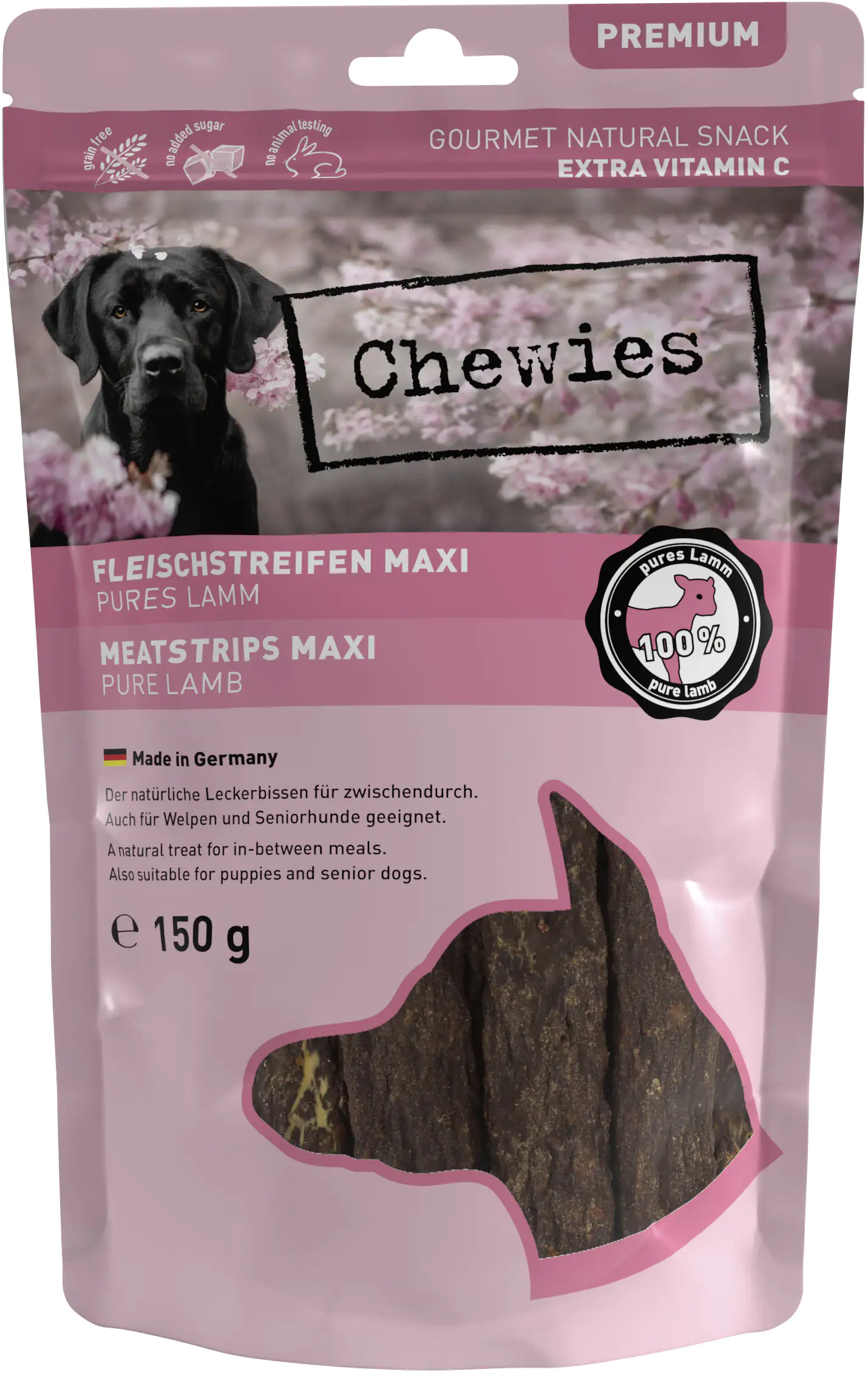 Chewies Fleischstreifen Maxi Lamm 150g kaufen | Globus Baumarkt