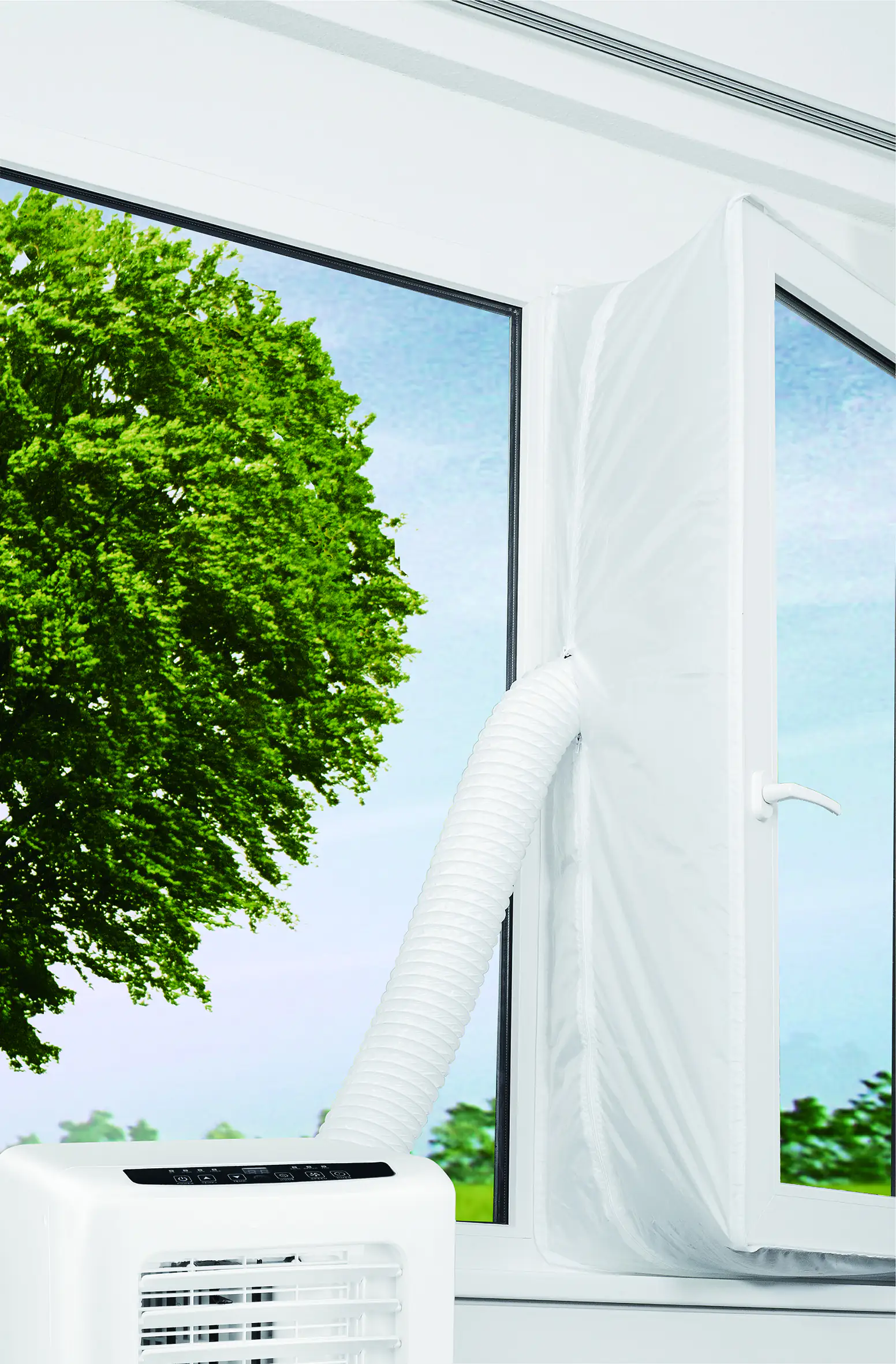 Proklima Fensterabdichtung Hot Air Stop (Weiß, Breite: 60 cm)