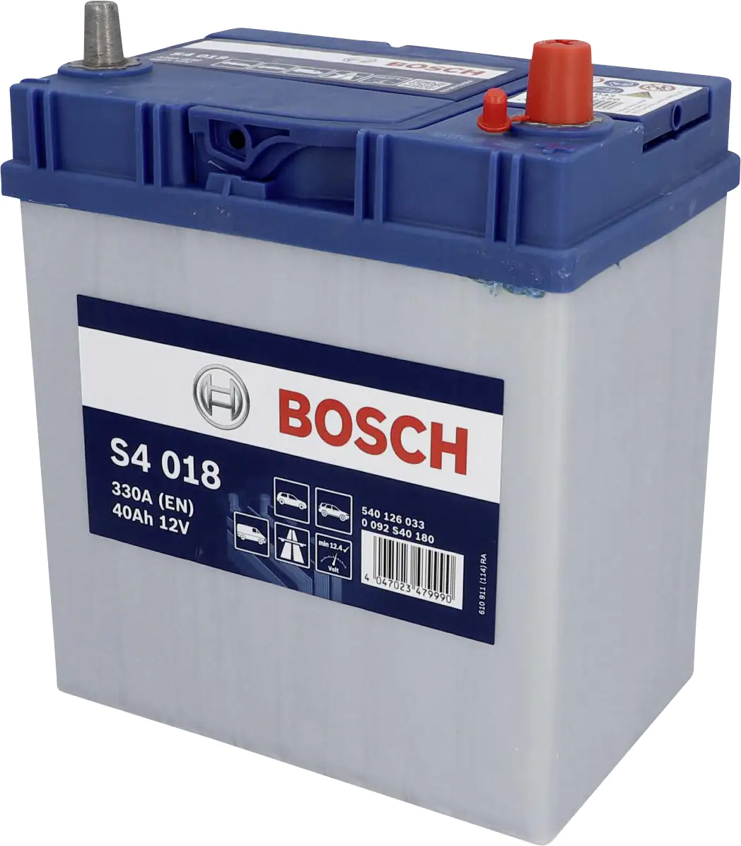 Bosch Starterbatterie S4 Asia Typ 40ah 330a Maße 187x127x227mm Lxbxh Kaufen Globus Baumarkt 1970