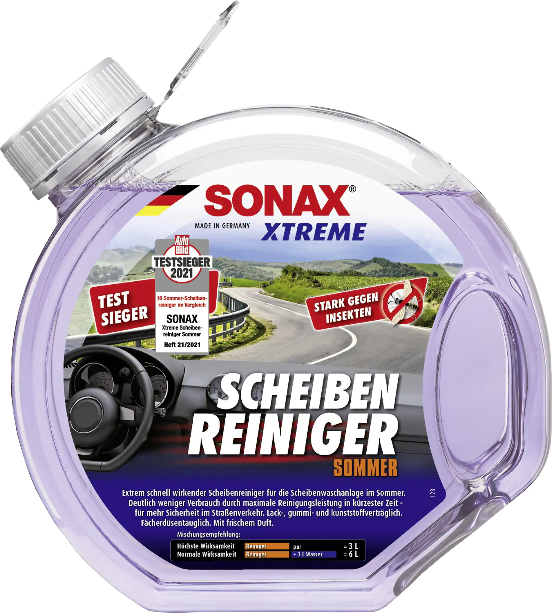 Sonax Xtreme Scheibenreiniger Sommer Konzentrat 1:3 3L kaufen