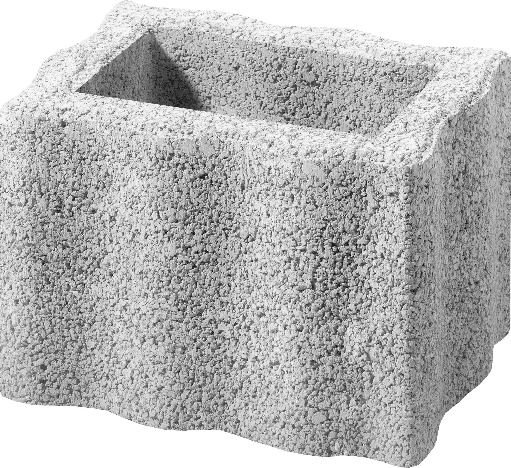 Kann Pflanzstein Wellino 30 x 20 x 20 cm grau kaufen | Globus Baumarkt