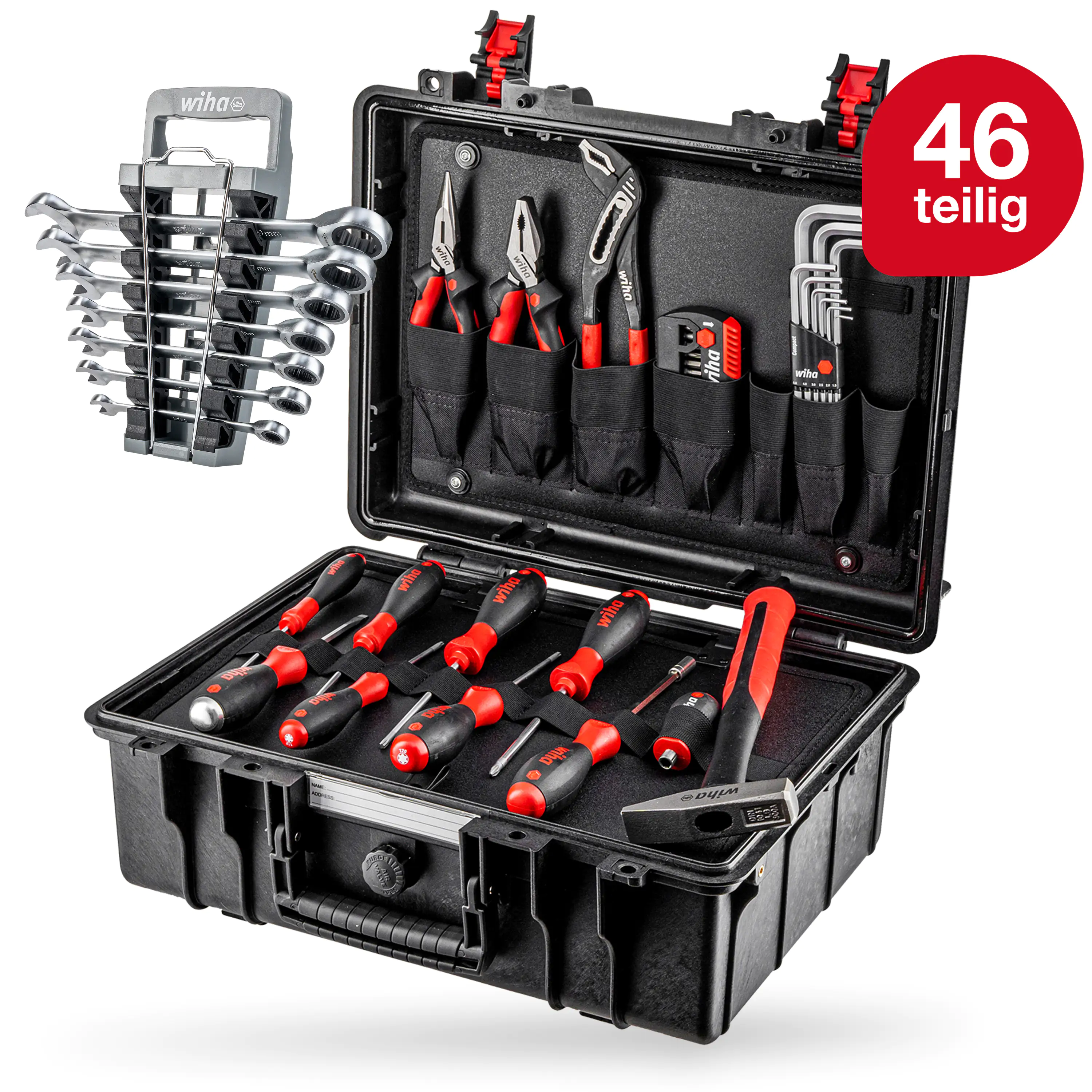 | Werkzeugkoffer Wiha L Set DIY Globus 46-teilig kaufen Basic Baumarkt