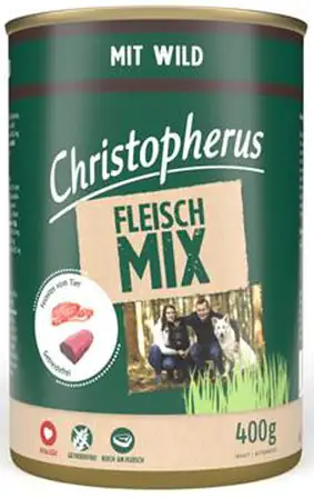 Christopherus Hundefutter Fleisch-Mix Wild 400 g kaufen | Globus Baumarkt