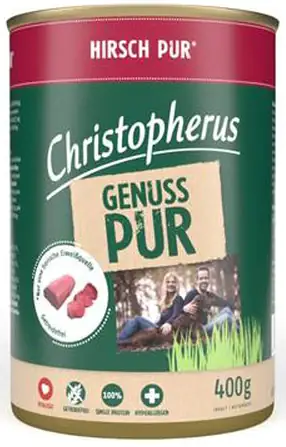 Christopherus Hundefutter Pur Hirsch 400 g kaufen | Globus Baumarkt