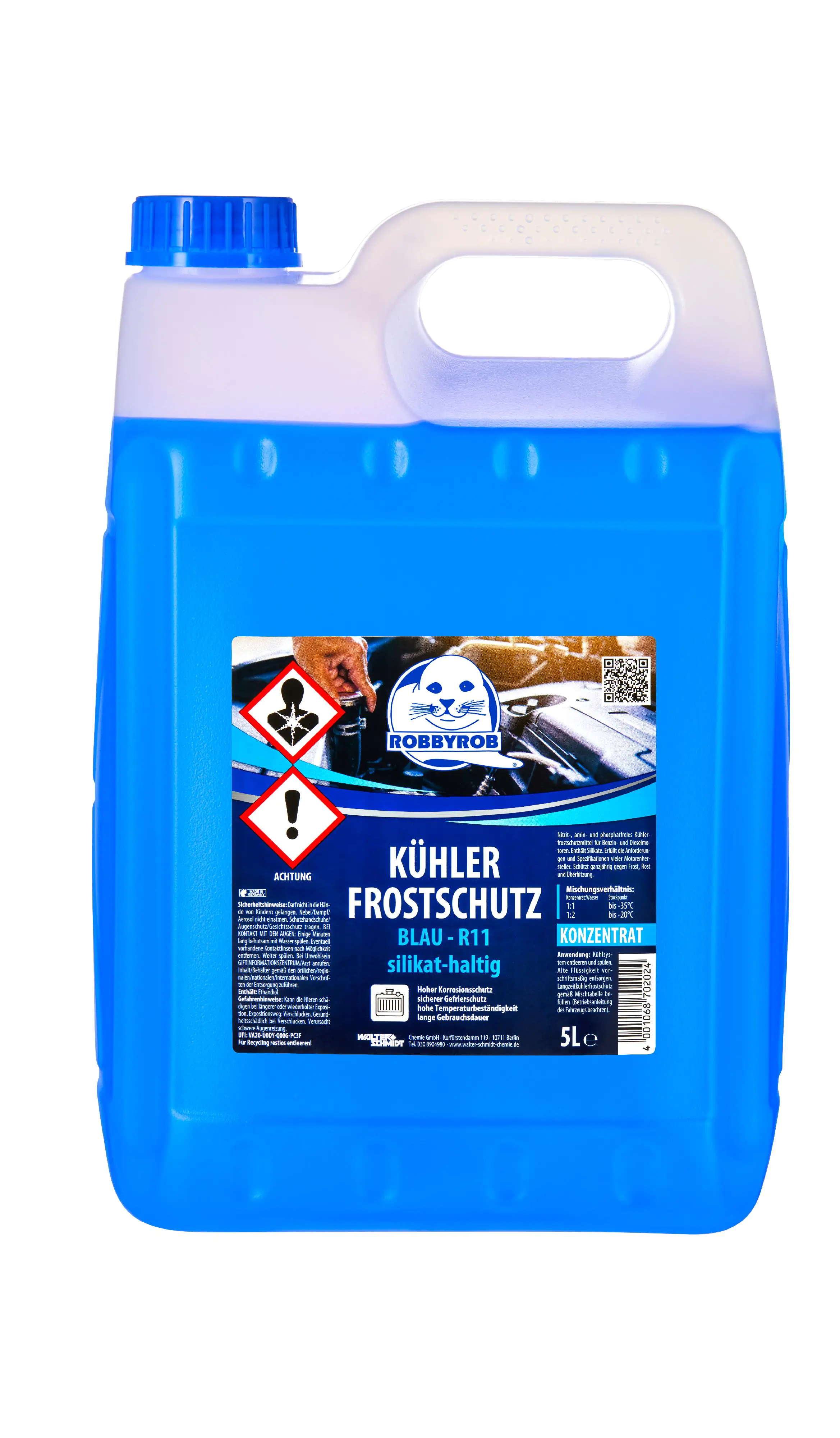 Kühlerfrostschutz blau 5 Liter online kaufen - im van beusekom Onlineshop