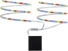 Paulmann LED Mobile Stripe RGB 2 x 80 cm 1,2 w batteriebetrieben