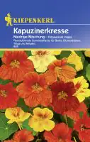 Kiepenkerl Kapuzinerkresse Niedrige Mischung Tropaeolum majus, Inhalt: ca. 20 Pflanzen
