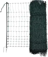 Geflügelnetz grün LxH 25 m x 106 cm Doppelspitze ohne Strom