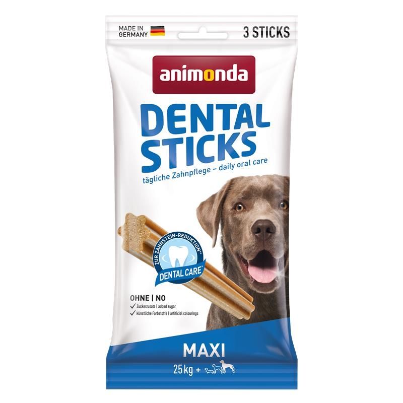 Animonda Dental Sticks Adult Maxi 165g für ausgewachsene Hunde GLO629306611