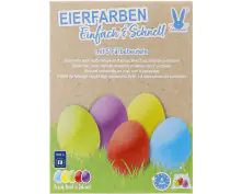 Eierfarben bunt 5 Farben einfach und schnell