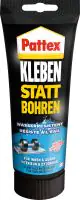 Pattex Montagekleber Kleben statt Bohren Wasserresistent 340 g Tube, weiß