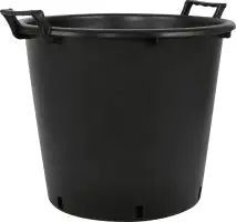 Geli Pflanzcontainer Ø 45 x 45 cm schwarz