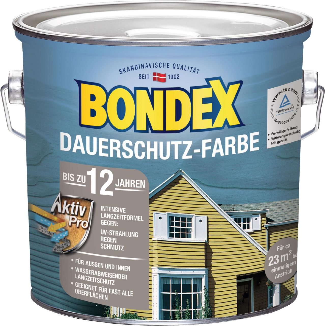 Bondex Dauerschutz-Holzfarbe 2,5 L taupe montana GLO765152527