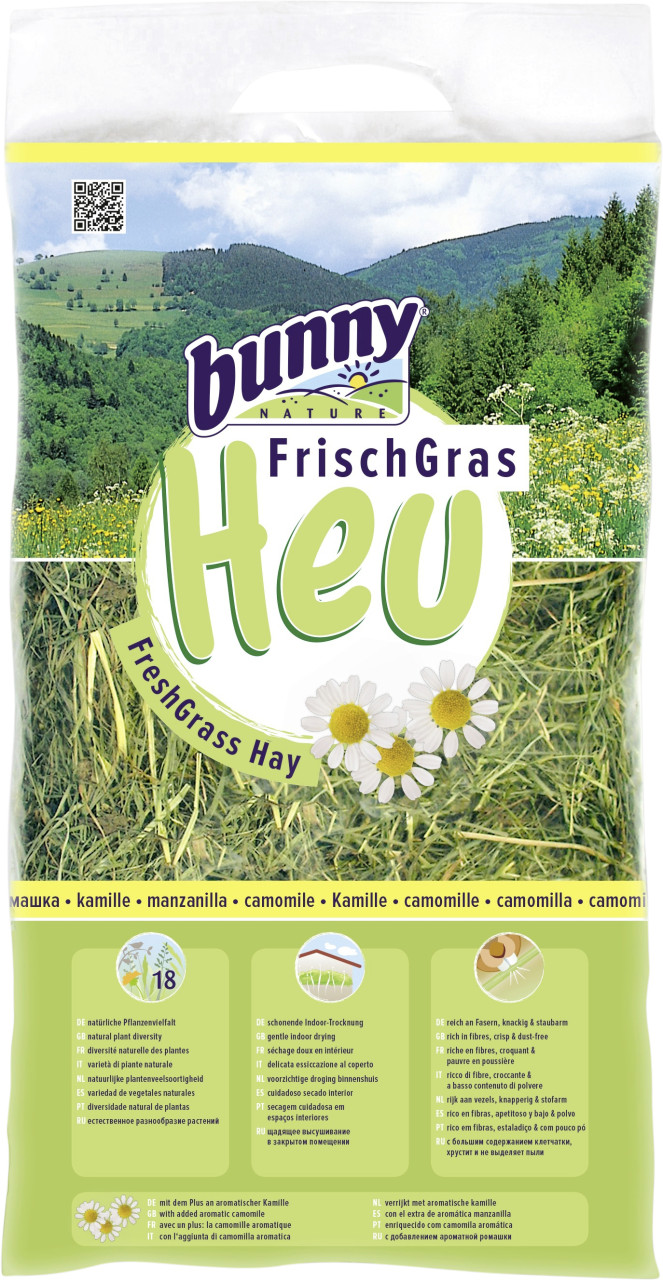 bunny FrischGras Heu Kamille 500 g GLO629401094