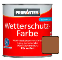 Primaster Wetterschutzfarbe 2,5 L braun