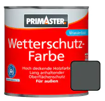 Primaster Wetterschutzfarbe 2,5 L schiefer