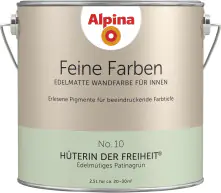 Alpina Feine Farben No. 10 Hüterin der Freiheit 2,5 L edelmütiges patinagrün edelmatt