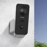 Philips Kamera WelcomeEye View motorisierte und vernetzte Außenkamera