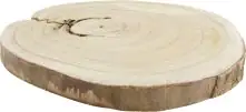 Dijk Holzscheibe Natur Ø 30 cm