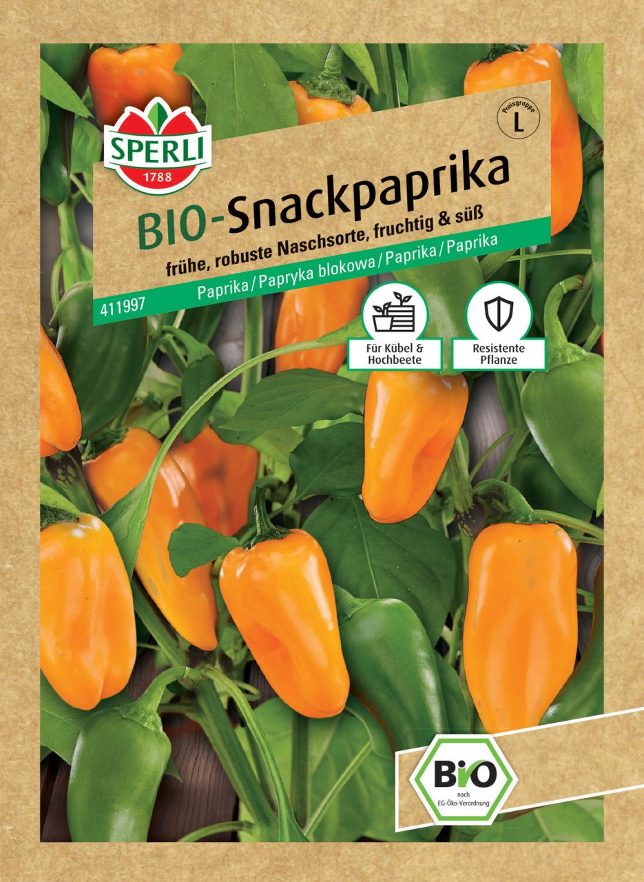 Sperli BIO Snackpaprika