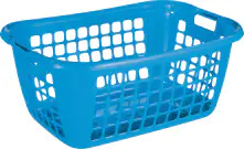 Sunware Wäschekorb Basic 79L blau 65 x 45 x 27 cm