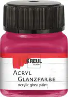 Kreul Acryl Glanzfarbe bordeaux 20 ml