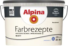 Alpina Farbrezepte Muschelweiß 2,5 L