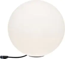 Paulmann Plug & Shine LED Lichtobjekt Globe Outdoor, 40 cm, warmweiß