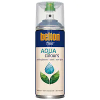 belton free Lackspray AQUAcolours 400 ml Klarlack seidenglanz