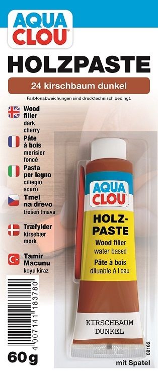 Clou Holzpaste 60 g kirschbaum dunkel GLO765153225