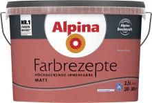 Alpina Farbrezepte Roter Ahorn matt 2,5 L