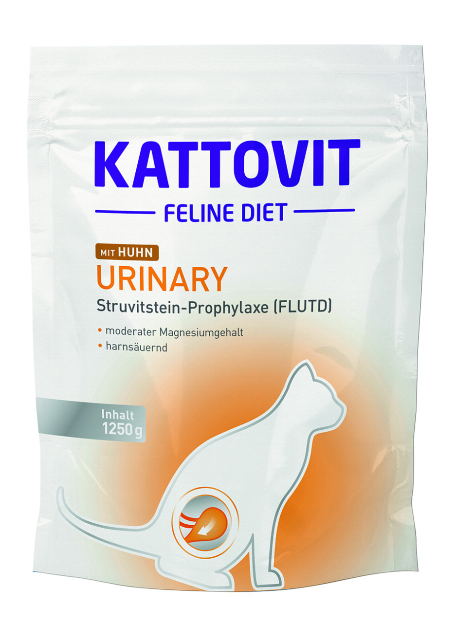 Kattovit Feline Urinary Huhn 1.250 g für ausgewachsene Katzen GLO629203230