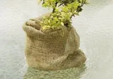 Floraworld Deko-Gartensack Jute 25 x 34 cm 2 Stück