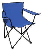TrendLine Campingstuhl mit Armlehne blau