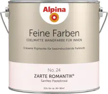 Alpina Feine Farben No. 24 Zarte Romantik 2,5 L sanftes pastellrosé edelmatt