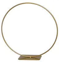 TrendLine Floristenring mit Fuß Metall Ø 30 cm gold